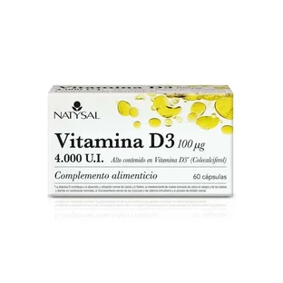 Natysal Витамин D3, 60 капсул