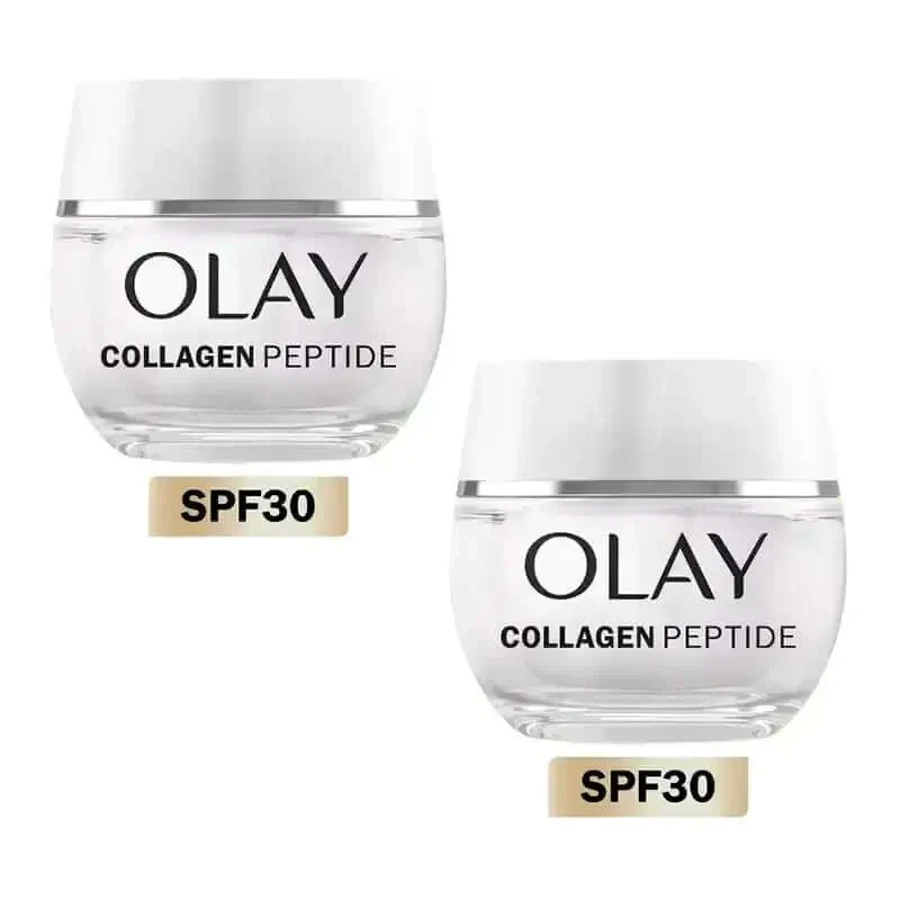 Olay Collagen Peptides 24H Day Cream Spf30, упаковка 2 x 50 мл: цены и характеристики