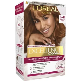 L'Oréal Paris Excellence Крем-фарба для перманентного фарбування волосся - відтінок 6.41 Фундук