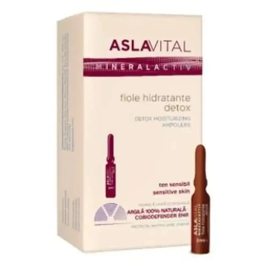 Asla Vital (Dr. Ana Aslan) Детокс увлажняющие ампулы 7 ампул: цены и характеристики