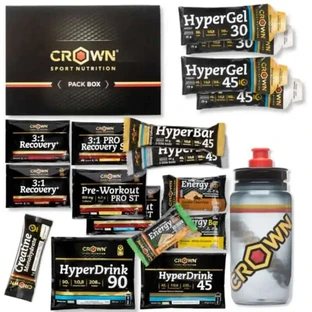 Crown Sport Nutrition Hyper Energy Tester Pack з каністрою 550 мл