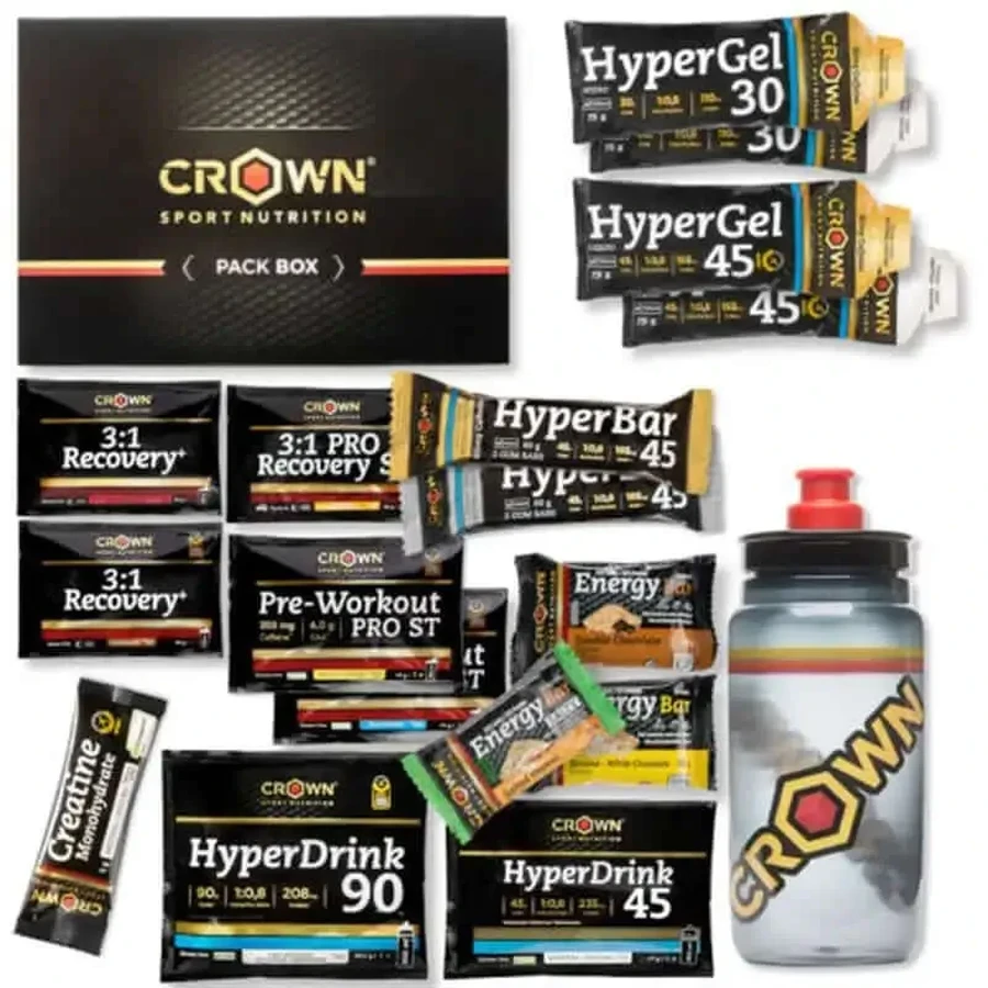Crown Sport Nutrition Hyper Energy Tester Pack з каністрою 550 мл: ціни та характеристики