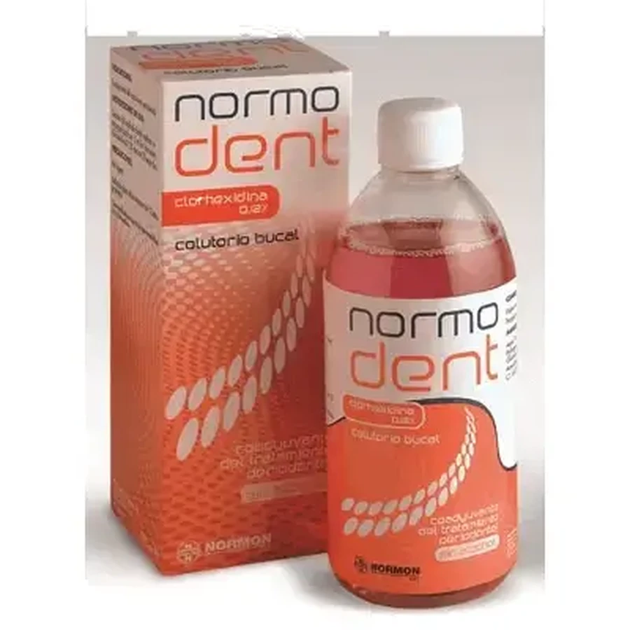 Normodent Хлоргексидин 0,12% Ополаскиватель для рта 500 мл: цены и характеристики