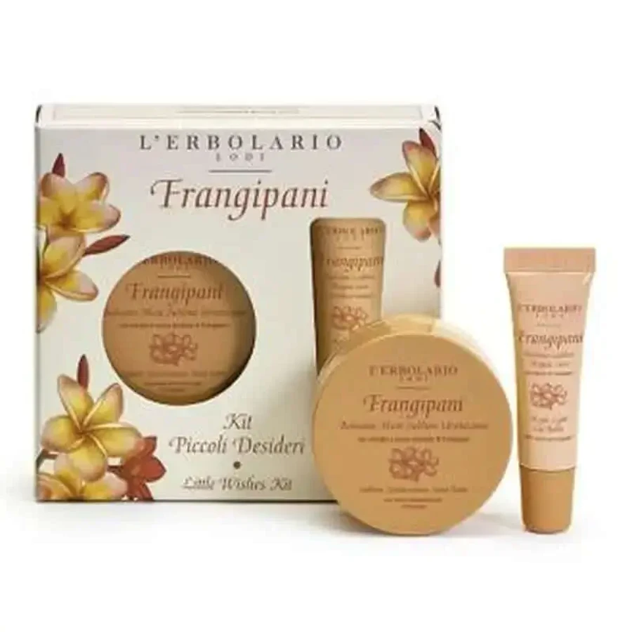 L'Erbolario Frangipani Desires Kit Бальзам для губ + Бальзам для рук: цены и характеристики