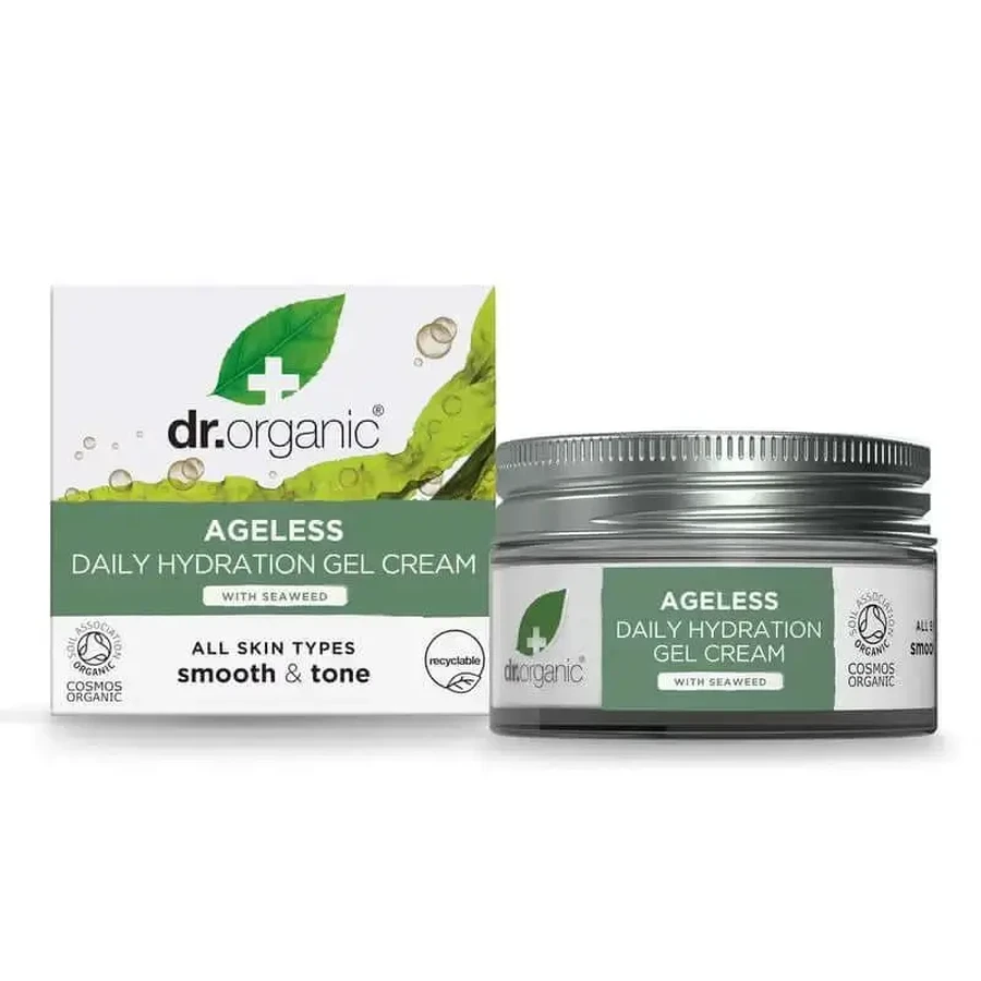 Dr. Organic Forever Young Денний крем-гель з морськими водоростями 50 мл: ціни та характеристики