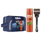 Gillette Proglide Pack с бритвой + 1 заправка + гель для бритья