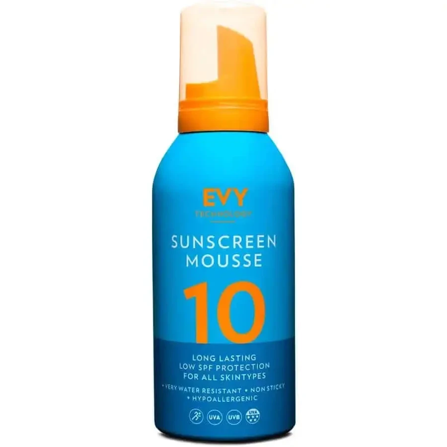 Сонцезахисний мус Evy Spf 10, 150 мл: ціни та характеристики