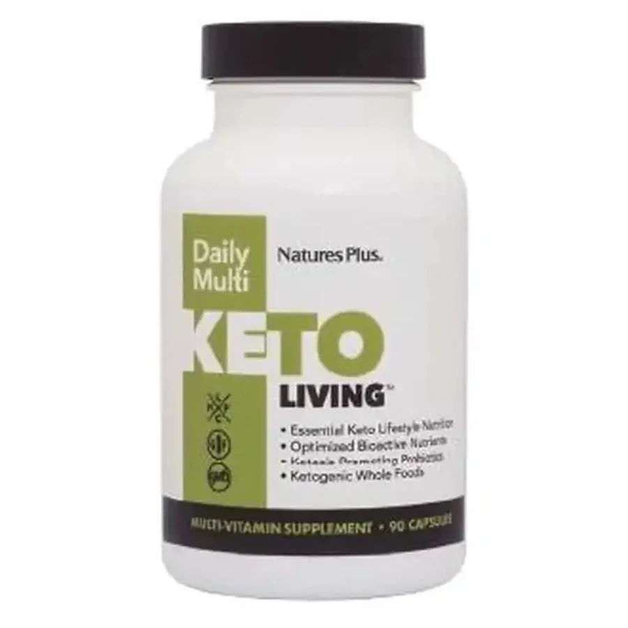 Natures Plus Keto Living Daily Multi, 90 капсул: цены и характеристики