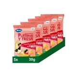 Hero Baby Snack Pack Бананово-полуничні сердечка, 5 х 30 грамів