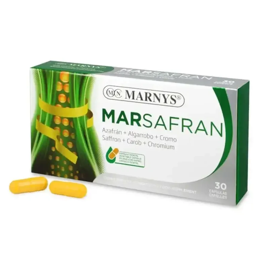 Марнис Марсафран Шафран + Кэроб + Хром, 30 капсул: цены и характеристики