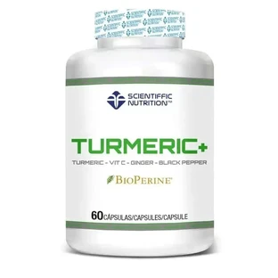 Scientiffic Nutrition Turmeric+ With Bioperine® , 60 шт.