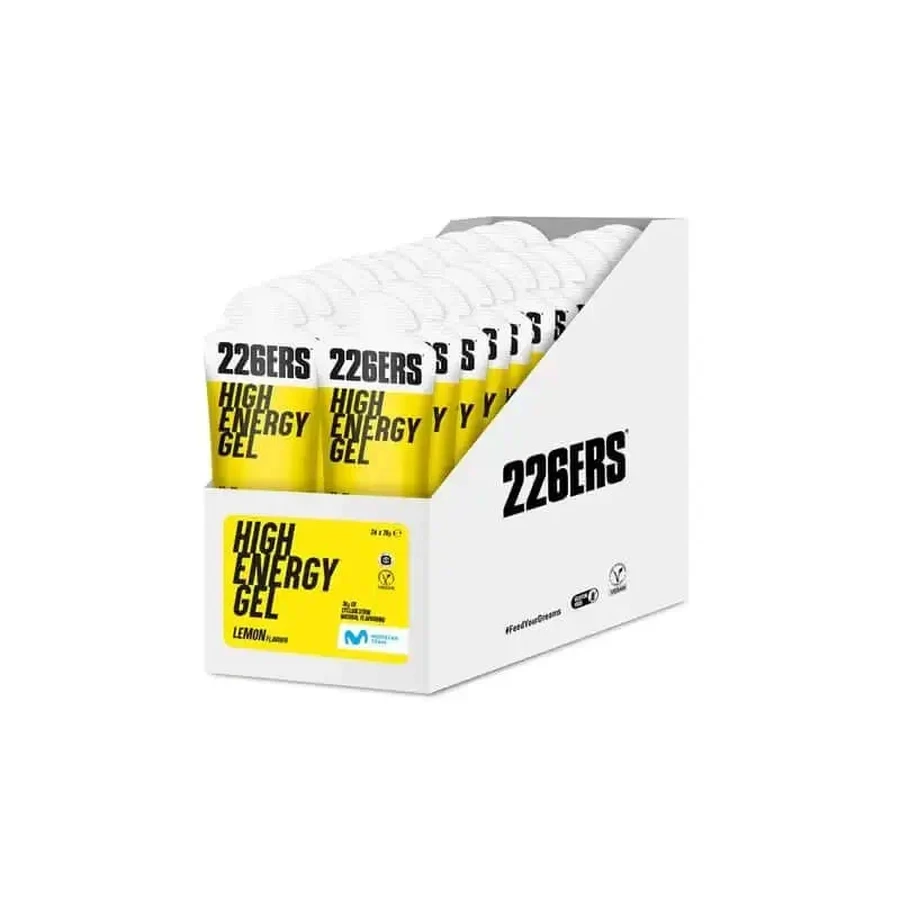 226Ers High Energy Gel Энергетический гель Лимон, 24x76 грамм: цены и характеристики