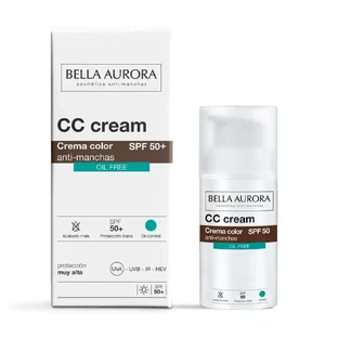 Крем для обличчя Bella Aurora Cc Spf50+ без олії, 30 мл