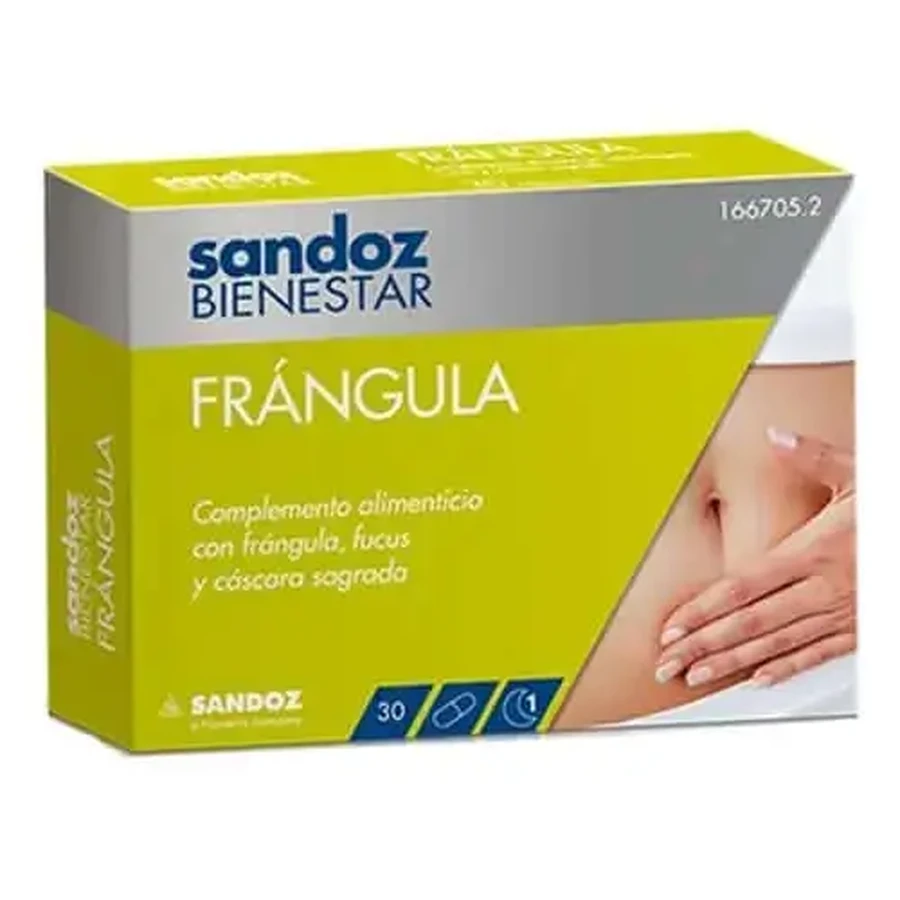 Sandoz Bienestar Frangula 30 капсул: цены и характеристики