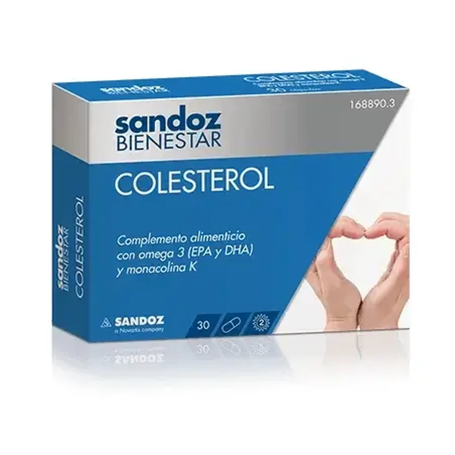 Sandoz Bienestar Cholesterol 30 капсул: ціни та характеристики