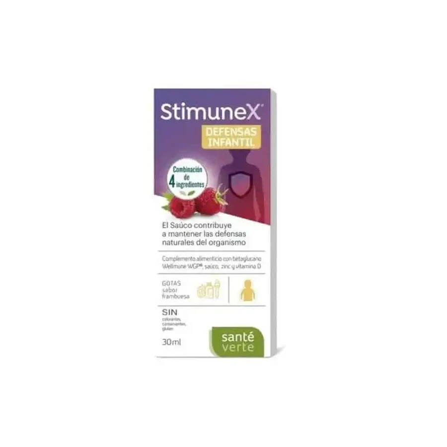 Santé Verte Stimunex Defensas Infantil Drops, 30Ml: цены и характеристики