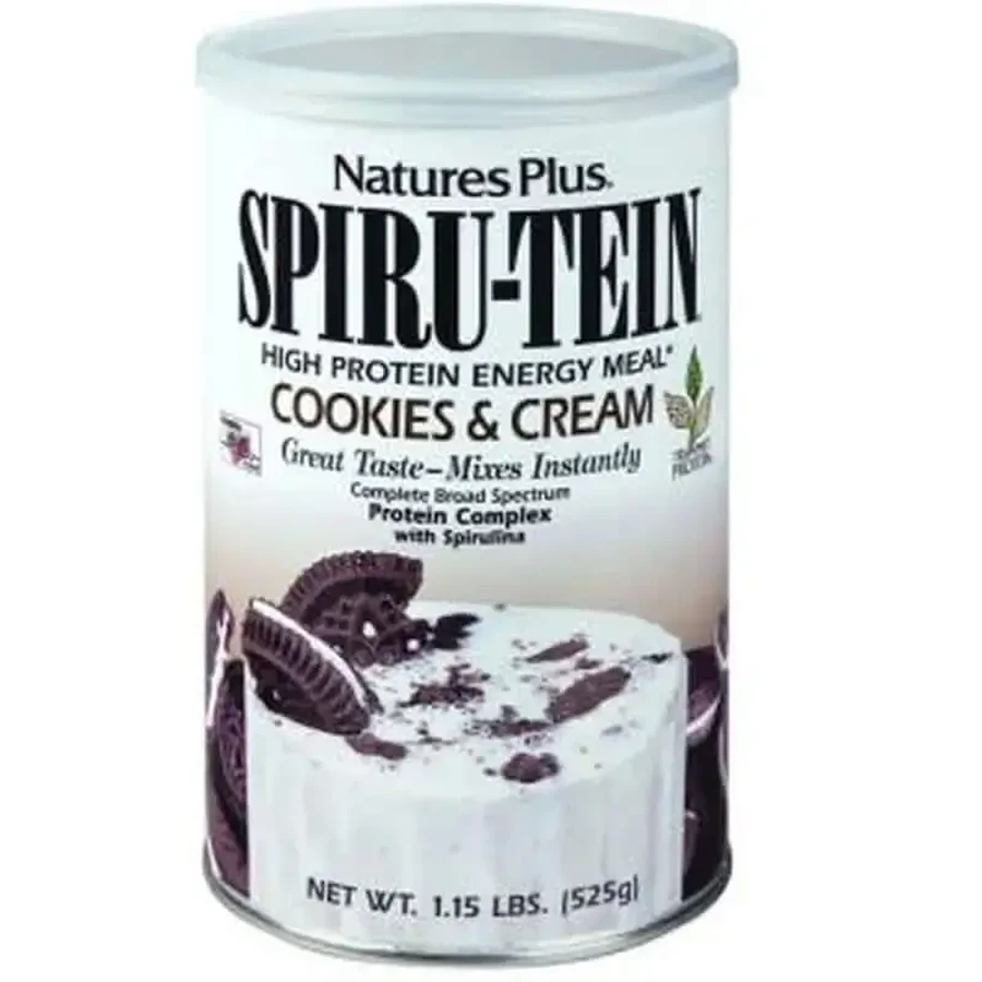 Печиво з кремом Natures Plus Spiru-Tein, 525 г: ціни та характеристики