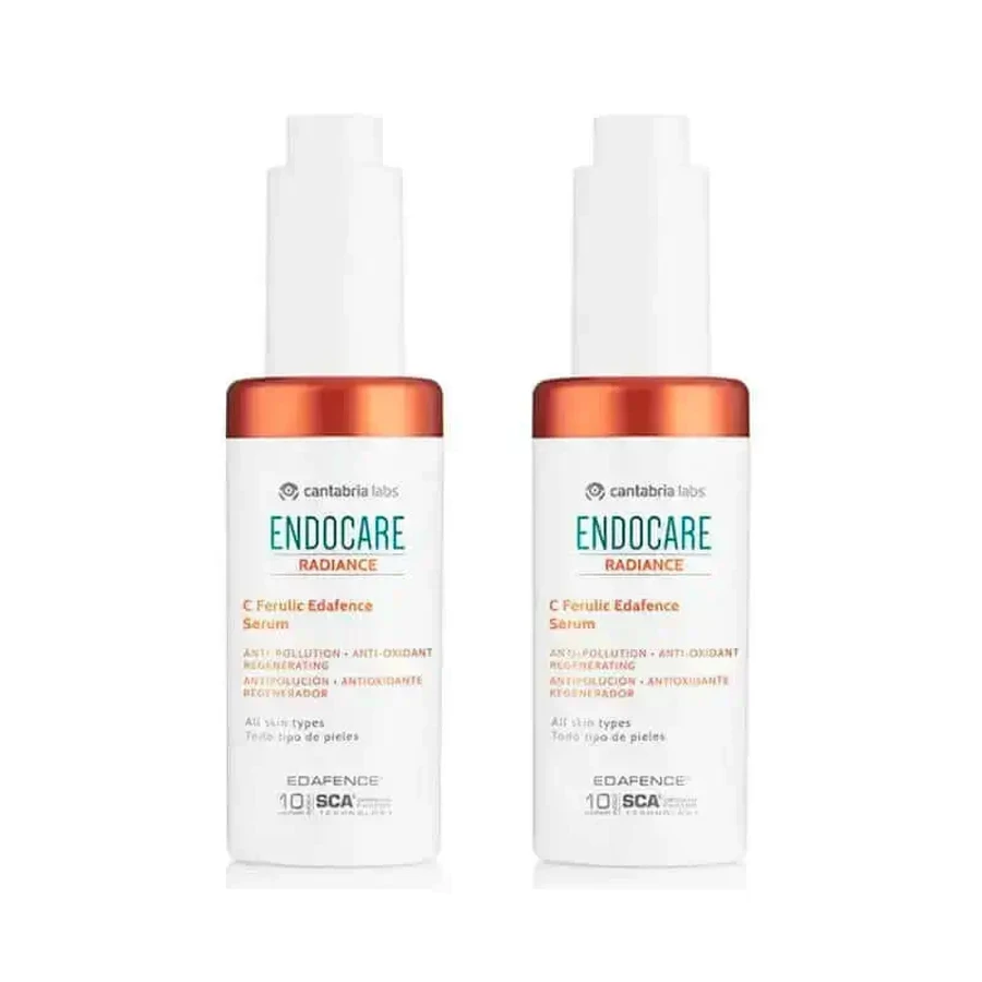 ENDOCARE Сироватка з феруловою едафенцією Radiance C, упаковка 2 x 30 мл: ціни та характеристики