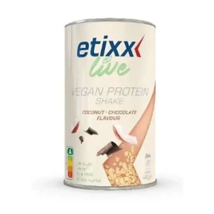 Живий веганський протеїновий коктейль Etixx Коко-Шоко 548 гр