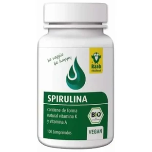 Raab Vitalfood Водорості спіруліна 100Comp Bio Sg Vegan