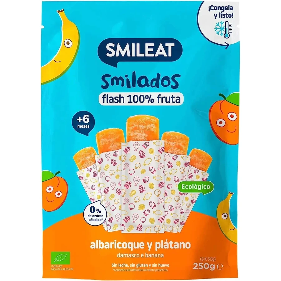 Smileat Smiled Apricot-Banana Smileat Eco 50G: цены и характеристики