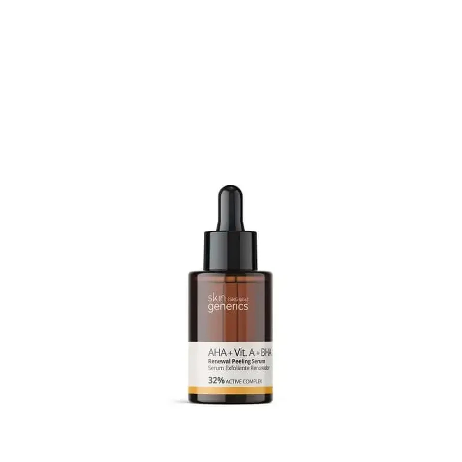 Сироватка-пілінг Skin Generics Renewal Peeling Serum Aha + Vit A + Bha 32%, 30 мл: ціни та характеристики