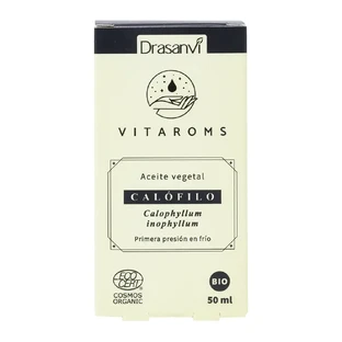 Drasanvi Vitaroms Calophyllum Растительное масло Bio (первого холодного отжима) Ecocert , 50 мл