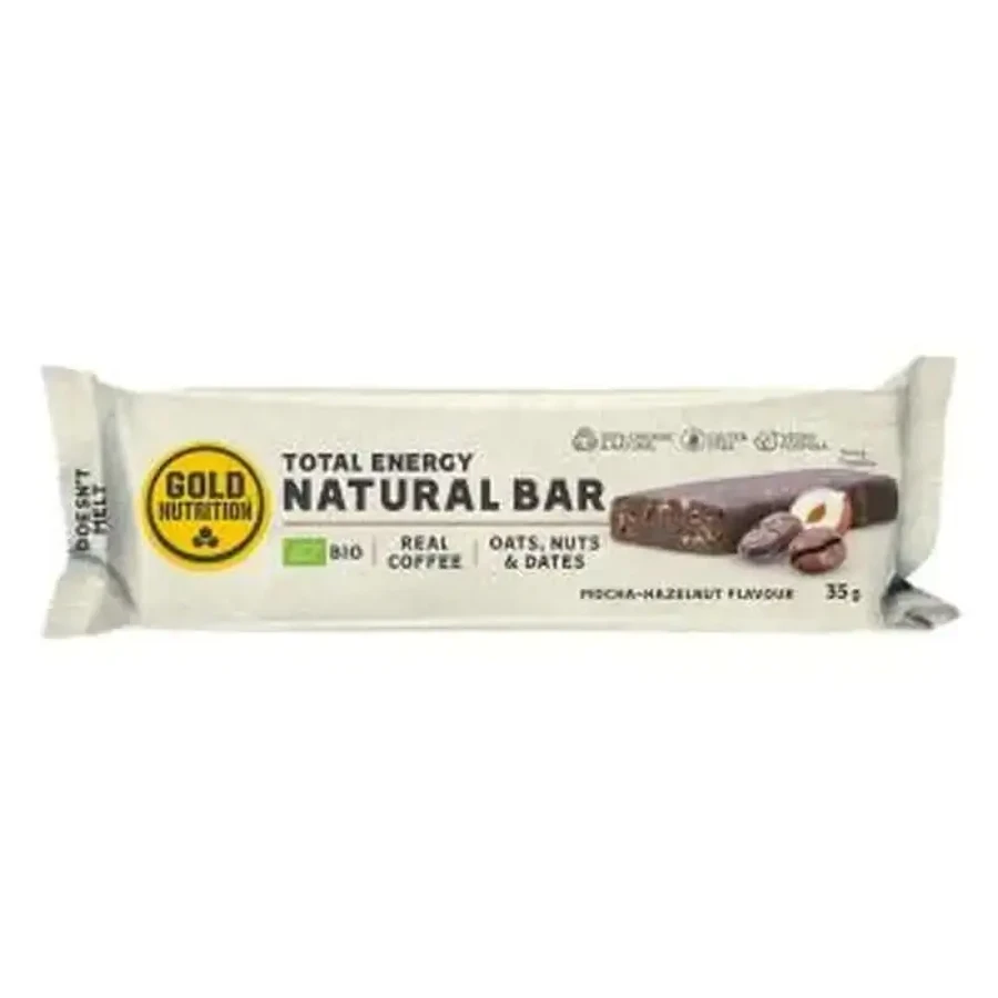Gold Nutrition Натуральний батончик Barritas Mocha-Hazelnut 15Uds. Bio: ціни та характеристики