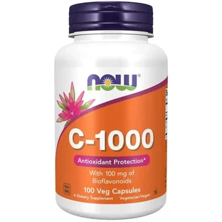 Now C-1000 C/Biofl, 100 капсул по 1000 мг