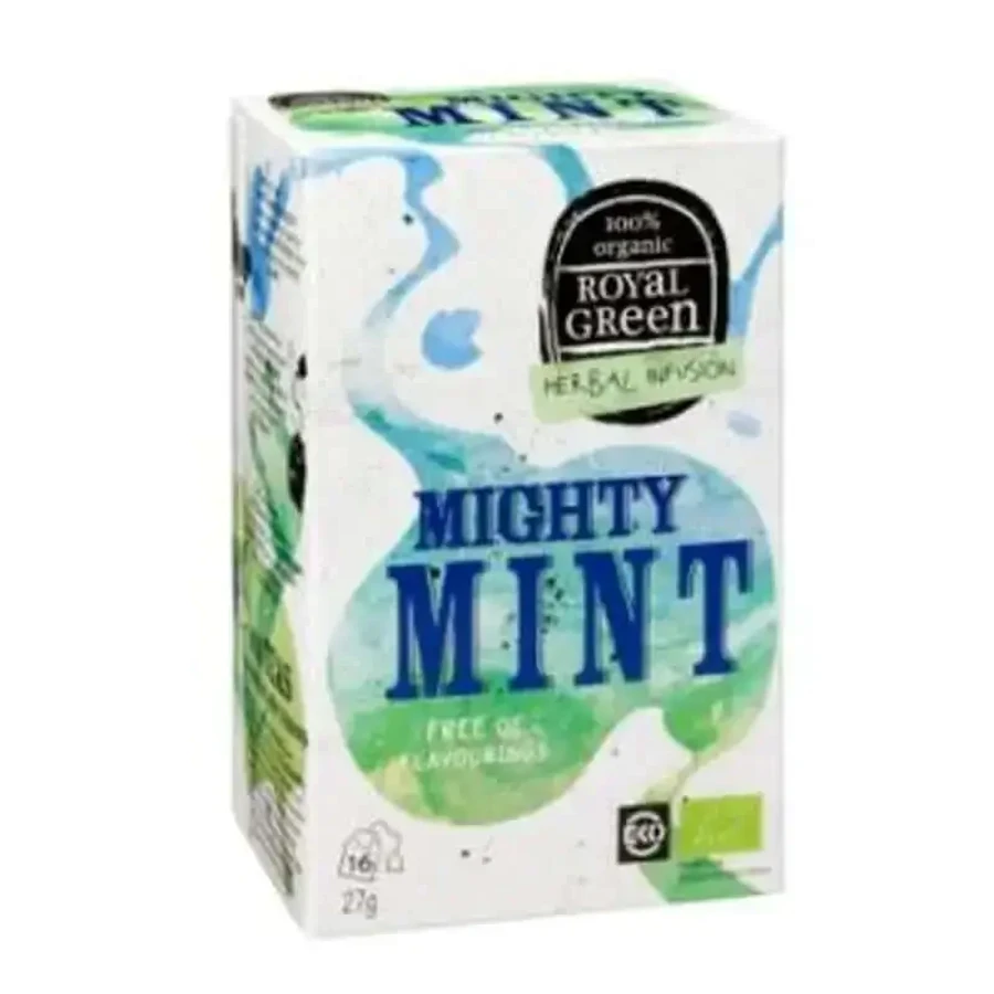 Royal Green Mighty Mint Peppermint 16Infusions. Органический**.: цены и характеристики