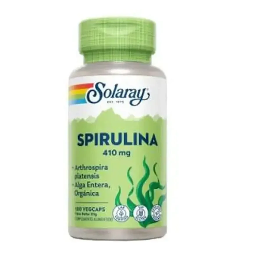 Solaray Spirulina 410Mg. 100 Capsules: цены и характеристики
