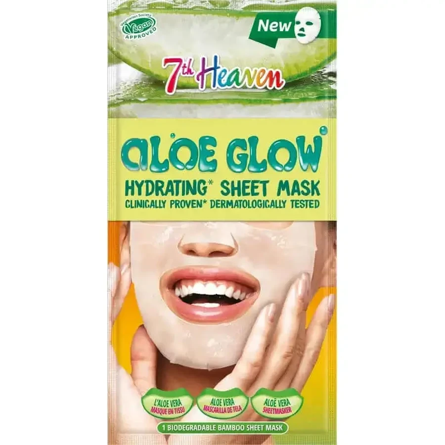 7 Heaven Alow Glow Moisturising Cloth Mask, 16 грамм: цены и характеристики