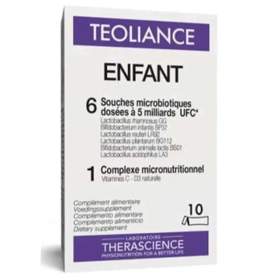 Therascience Teoliance Enfant 10Sticks: цены и характеристики