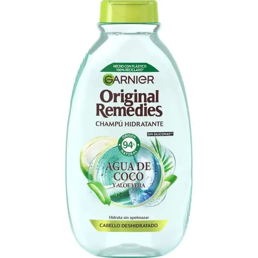 Garnier Original Remedies Увлажняющий шампунь с кокосовой водой и алоэ вера 300 мл: цены и характеристики