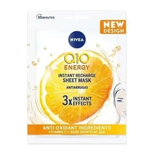 NIVEA Q10 Энергетическая тканевая маска против морщин