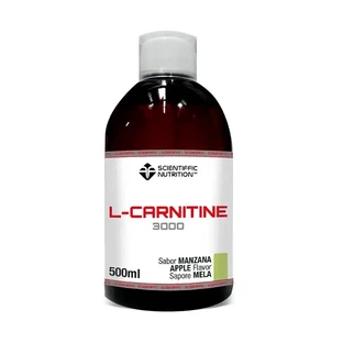 Scientiffic Nutrition L-Carnitine Liquid Apple 3, 500 мл