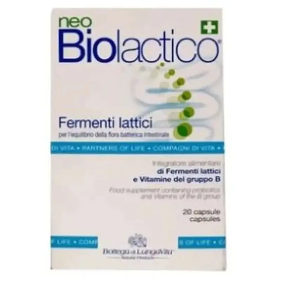 Bottega Di Lungavita Neo Biolactico 20Cap: цены и характеристики