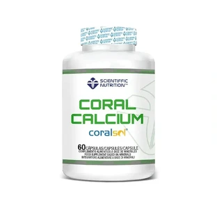 Scientiffic Nutrition Коралловый кальций 500 мг, 60 капсул