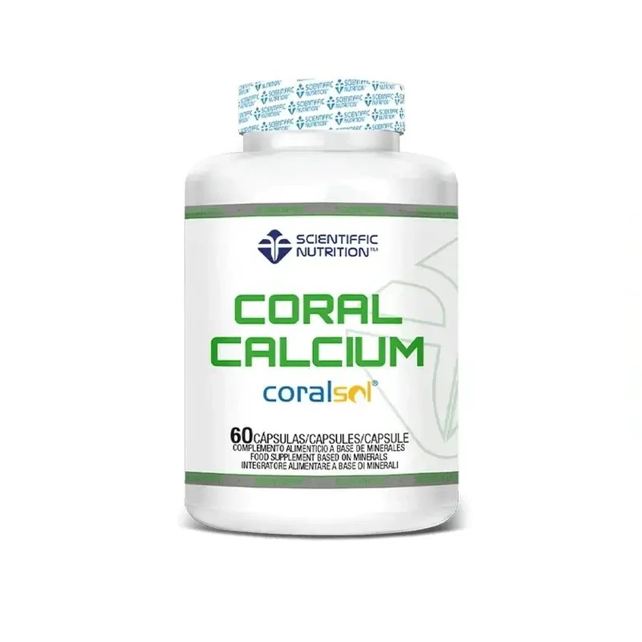 Scientiffic Nutrition Кораловий кальцій 500 мг, 60 капсул: ціни та характеристики