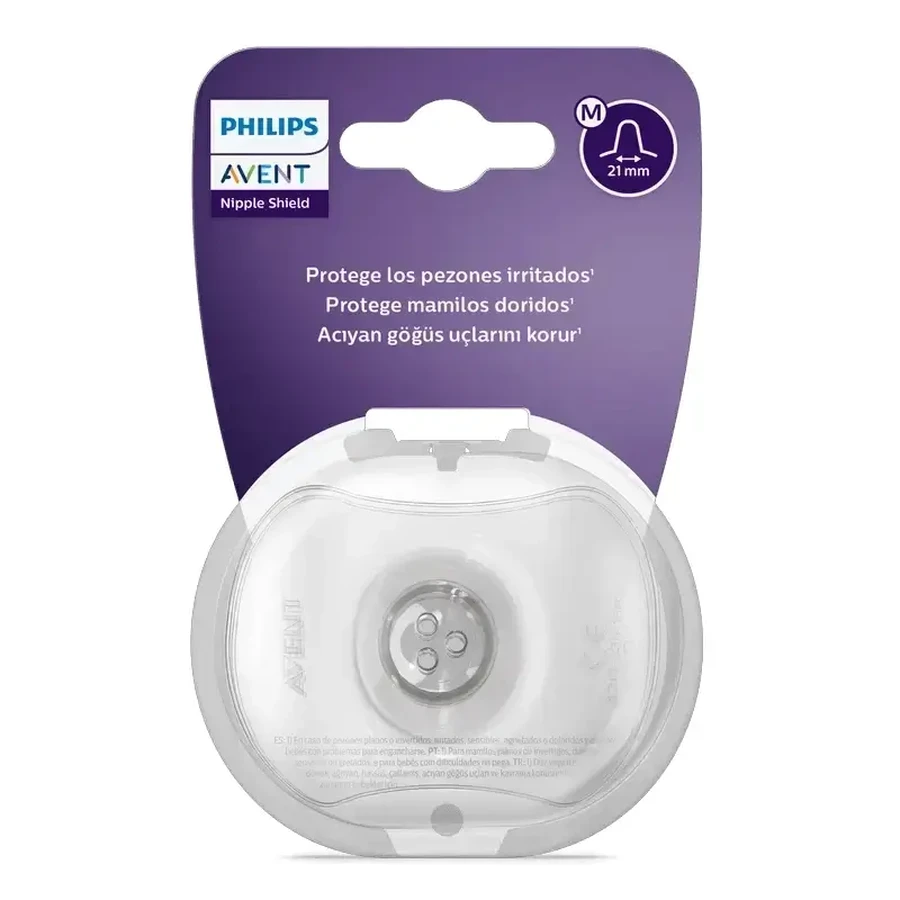Philips Avent Накладки на соски силиконовые, размер M: цены и характеристики