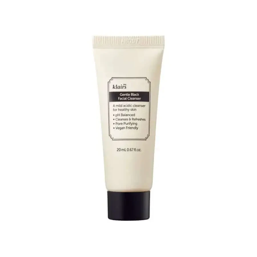 Очищающее средство для лица Klairs Gentle Black, 20 мл: цены и характеристики