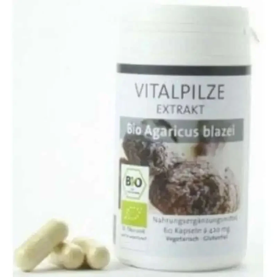 Пильце Волхраб Солнечный гриб (Agaricus Blazei) Био 60 капсул: цены и характеристики
