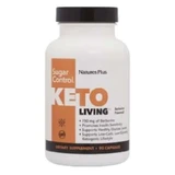 Natures Plus Кето Живий Контроль Цукру, 90 капсул