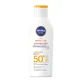 NIVEA Sun SPF50+ Sensitive Антиаллергенный лосьон для загара для взрослых с чувствительной кожей, 200 мл