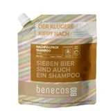 Benecos Unisex Beer Shampoo Поповнення 500мл. Біо веганський