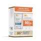 Упаковка Ducray Melascreen Fluid Spf 50+ 2ª зі знижкою 50% 2х50мл