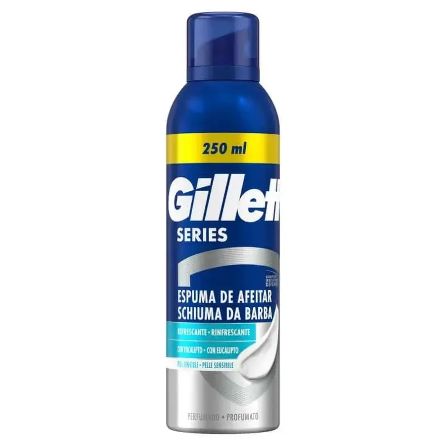 Gillette Series Эвкалипт Освежающая пена для бритья, 250 мл: цены и характеристики