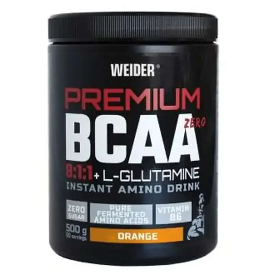 Weider Weider Bcaa 8:1:1 +L-Glutamine Orange 500Gr: цены и характеристики