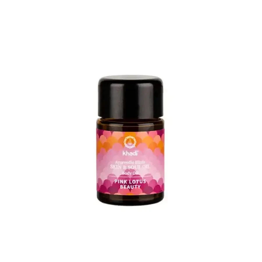 Аюрведическое эликсирное масло Khadi Pink Lotus, 10 мл: цены и характеристики