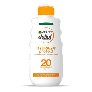 Garnier Delial Hydra 24H Protect Захисне молочко для обличчя та тіла Spf 20, м'яка та зволожена шкіра 200 мл